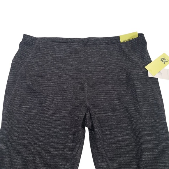 All In Motion 7/8 Leggings Womens Dark Gray XXL Contour Power Waist UPF 50+ - Picture 3 of 10